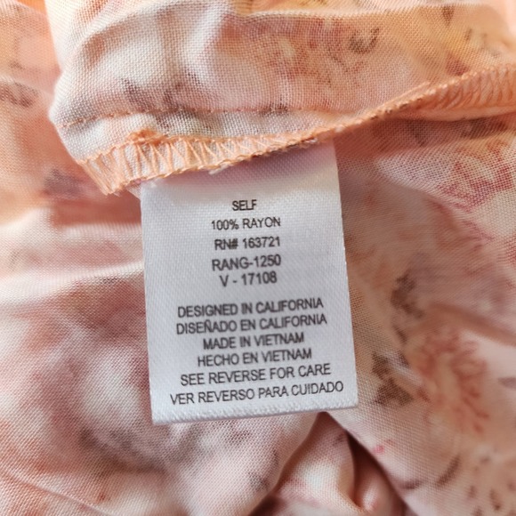 Kingston Grey Women's Floral Day Maxi Sun Dress Size Small - Picture 8 of 8